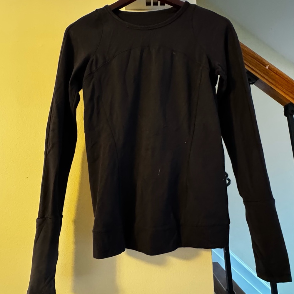 lululemon athletica Black Long Sleeve Top
